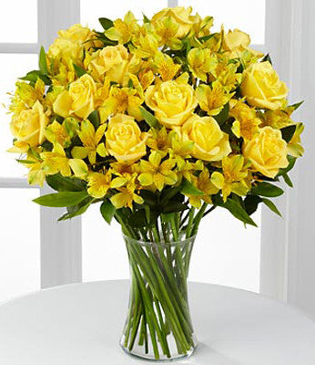 Rush of Color Assorted Tulip Bouquet